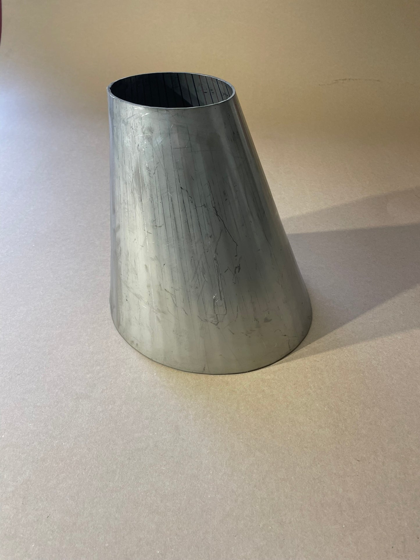 Excentrisk Kona i Rostfritt Stål – 295 mm till 134 mm