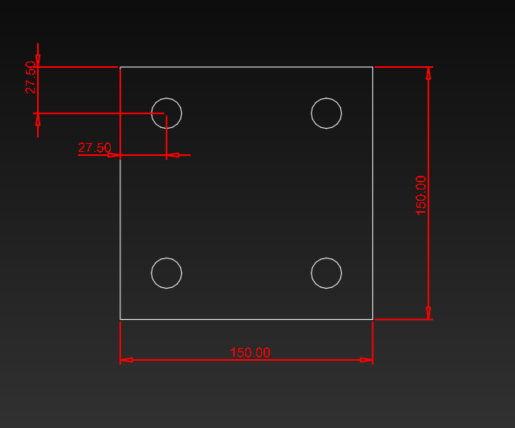 Infästningsbrickor 150x150